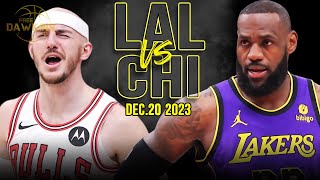 Los Angeles Lakers vs Chicago Bulls Full Game Highlights  December 20 2023  FreeDawkins [upl. by Yerot]