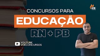 Concursos da educação RN e PB Português [upl. by Kamilah]