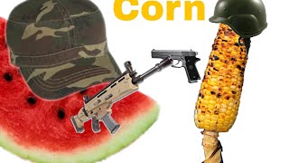 Melon vs Corn [upl. by Nemajneb]