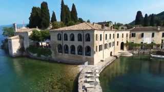 Lago di Garda  Punta San Vigilio  Parrot Bebop Drone on Garda Lake [upl. by Llerred154]