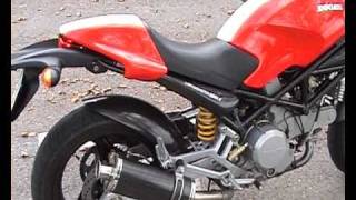 Ducati Monster 800 ie Roadsitalia exhaust [upl. by Viquelia889]