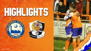 HIGHLIGHTS  Braintree Town vs Dartford 12324 20 [upl. by Neztnaj]