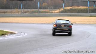 Opel Astra drifting at Circuit Zolder 2013 [upl. by Adniralc]