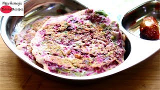 Healthy Uthappam Recipe  Millet Recipes For Weight Loss  Skinny Recipes [upl. by Higginbotham]