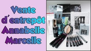 Haul Vente dentrepot Annabelle Marcelle [upl. by Jutta213]