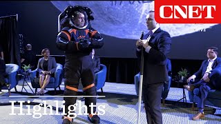 NASA Reveals Artemis 3 Moon Mission Spacesuit [upl. by Pardoes118]