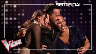 Luis Fonsi canta con Phindile y Elsa quotSe suponequot  Semifinal  La Voz Antena 3 2023 [upl. by Neyud]