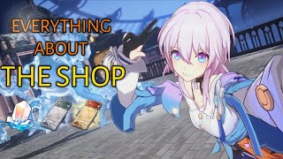 Honkai Star Rail Everything about the shop [upl. by Merril]