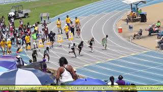 2024 AAU Junior Olympics Age 15 18 100m prelims [upl. by Aneerhs]