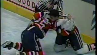 Mick Vukota vs John Kordic Round 3 [upl. by Bonnell]