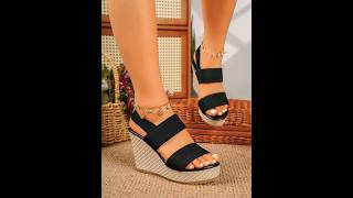 Sandals Heels fancy disening best colour sandals collection fashion viralvideos [upl. by Aynotak999]