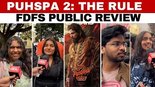 Pushpa 2 FDFS Public Talk amp Review  Public Reaction  Allu Arjun  Sukumar  Rashmika Mandanna [upl. by Airdnna]