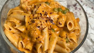 Creamy Red Sauce Pasta  6 Minutes [upl. by Dnalon960]