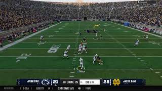 CFB LoB PSU 🆚 Notre Dame [upl. by Christopher]