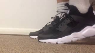 Nike Air Huarache Run Ultra  UnboxingOn Feet  Perfect Fit [upl. by Cutcheon]