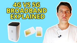 4G vs 5G Broadband Explained  Speeds and Costs Compared [upl. by Carthy970]