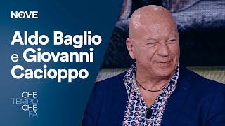 Che tempo che fa  Aldo Baglio e Giovanni Cacioppo si somigliano fin troppo 🤣 [upl. by Birck]