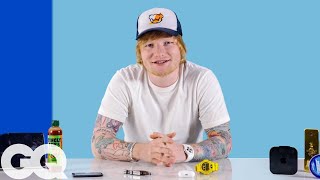 10 Things Ed Sheeran Cant Live Without  GQ [upl. by Baptlsta835]