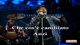 Vasco Rossi Portatemi Dio Live San Siro 2005 Karaoke [upl. by Seward]