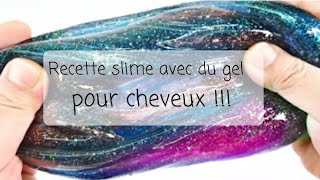 Du slime avec du gel pour cheveux😲 [upl. by Ainoyek296]