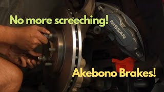 Changing 370z Brake Rotors [upl. by Luana]