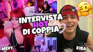 INTERVISTA DI COPPIA HOT a MERISIEL e KIBA🔥🎪 wGioee [upl. by Sialac]