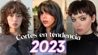 TENDENCIAS EN CORTES Y ESTILOS 2023 🔥🔝CABELLO [upl. by Sibel]