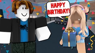 I Played MM2 With MY DAD On HIS BIRTHDAY Murder Mystery 2 [upl. by Bowie]