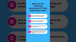 Which of the following statements is false regarding B cells [upl. by Semyaj639]