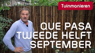 Wat te doen in de tweede helft van september 2023  Tuinmanieren [upl. by Kline]