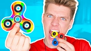 DIY Candy Fidget Spinners YOU CAN EAT Rare Edible Fidget Spinner amp Tricks [upl. by Allene]