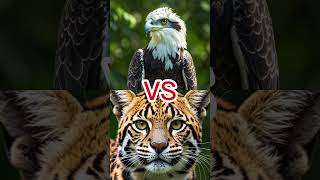 Harpy Eagle vs Ocelot Whos The Winner [upl. by Mialliw]