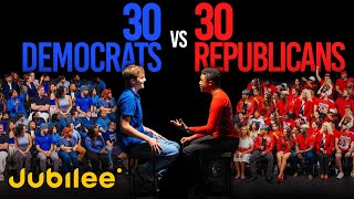 60 Republicans vs Democrats Debate the 2024 Election  Middle Ground [upl. by Eisyak599]