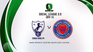 Cero Dos FT Lwn Muda Johor FC [upl. by Arodnap]