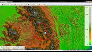 Cropping a raster file in Global Mapper [upl. by Zoller]