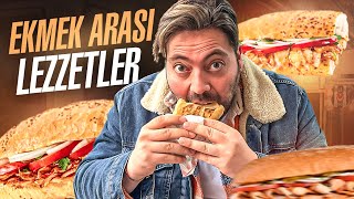 İSTANBUL UN EFSANE EKMEK ARASI LEZZETLERİ [upl. by Nike]