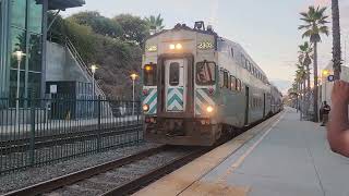 Amtrak 2111 and NCTD 5008 [upl. by Euqinahc152]