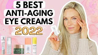 BEST EYE CREAMS FOR ANTIAGING  2022  DARK CIRCLES PUFFINESS FINE LINESWRINKLES  OVER 30 [upl. by Stroud]