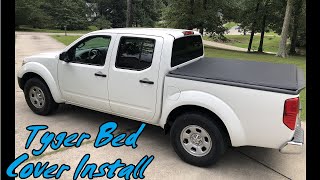 Tyger TriFold Bed Cover Install  Nissan Frontier [upl. by Renelle]