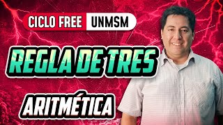 Regla de tres 🧮 Aritmética CICLO FREE [upl. by Hackett]