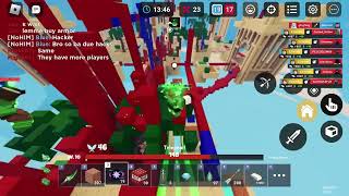 Roblox Bedwars Best Aery Strat In 30v30 [upl. by Eikcuhc]