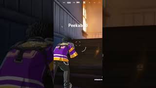 fortnite crazy peek boo [upl. by Meingolda]