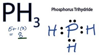 PH3 Lewis Structure  How to Draw the Lewis Structure for PH3 [upl. by Harden]