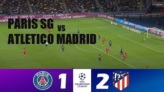 PSG vs Atletico Madrid 12  2024 Champions League  Match Highlights [upl. by Eelime]