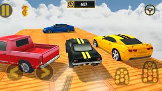 SKY HIGH CARS GAMES Free Car Racing Stunt Game  Car Games To Play For Free  Android Games Download [upl. by Schaffel]