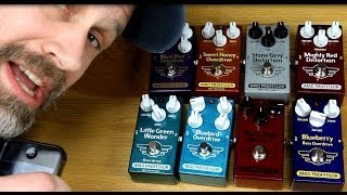 8 Overdrive Pedals from Mad Professor Comparison  Shootout [upl. by Iggy]