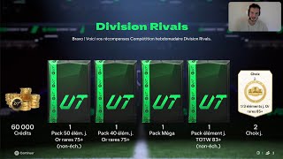 🏅RÉCOMPENSES DIVISION RIVALS DIV 2  FC25 LIVE ✨ [upl. by Greenburg]