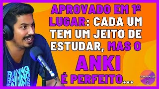 Aprovado em 1º Lugar no Concurso Público Explicou Porque Usou o ANKI e Ter Dado Tanto Certo [upl. by Lemmor]