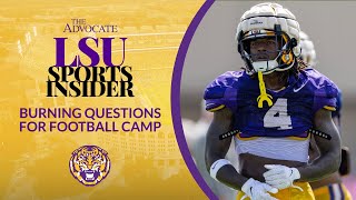 July 23 LSU football burning questions before training camp [upl. by Buine]