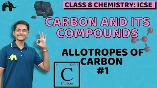 Carbon and its Compounds Class 8 Science ICSE  Selina Chapter 9  Allotropes of Carbon 1 [upl. by Berriman709]